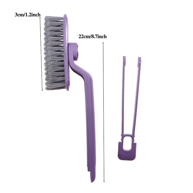 Hard-Bristled Crevice Cleaning Brush