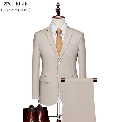 Men's 3-Piece Slim Fit Wedding Suit