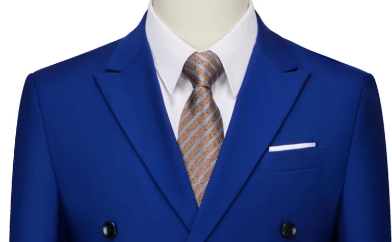 2 Pieces Men's Casual Business Suit Set