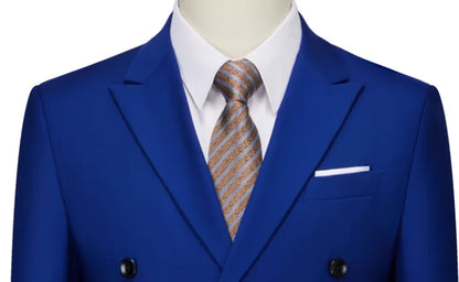 2 Pieces Men's Casual Business Suit Set