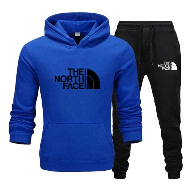 Men's Hooded Autumn Sports Tracksuit