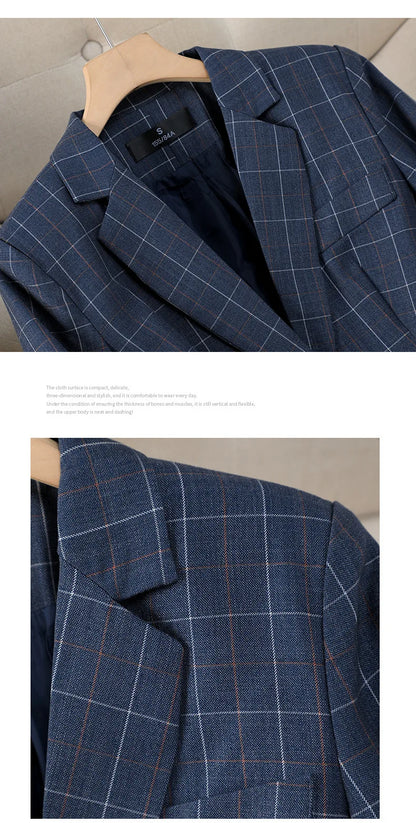 Hochwertige Blazer-Anzughose im britischen Stil für Damen