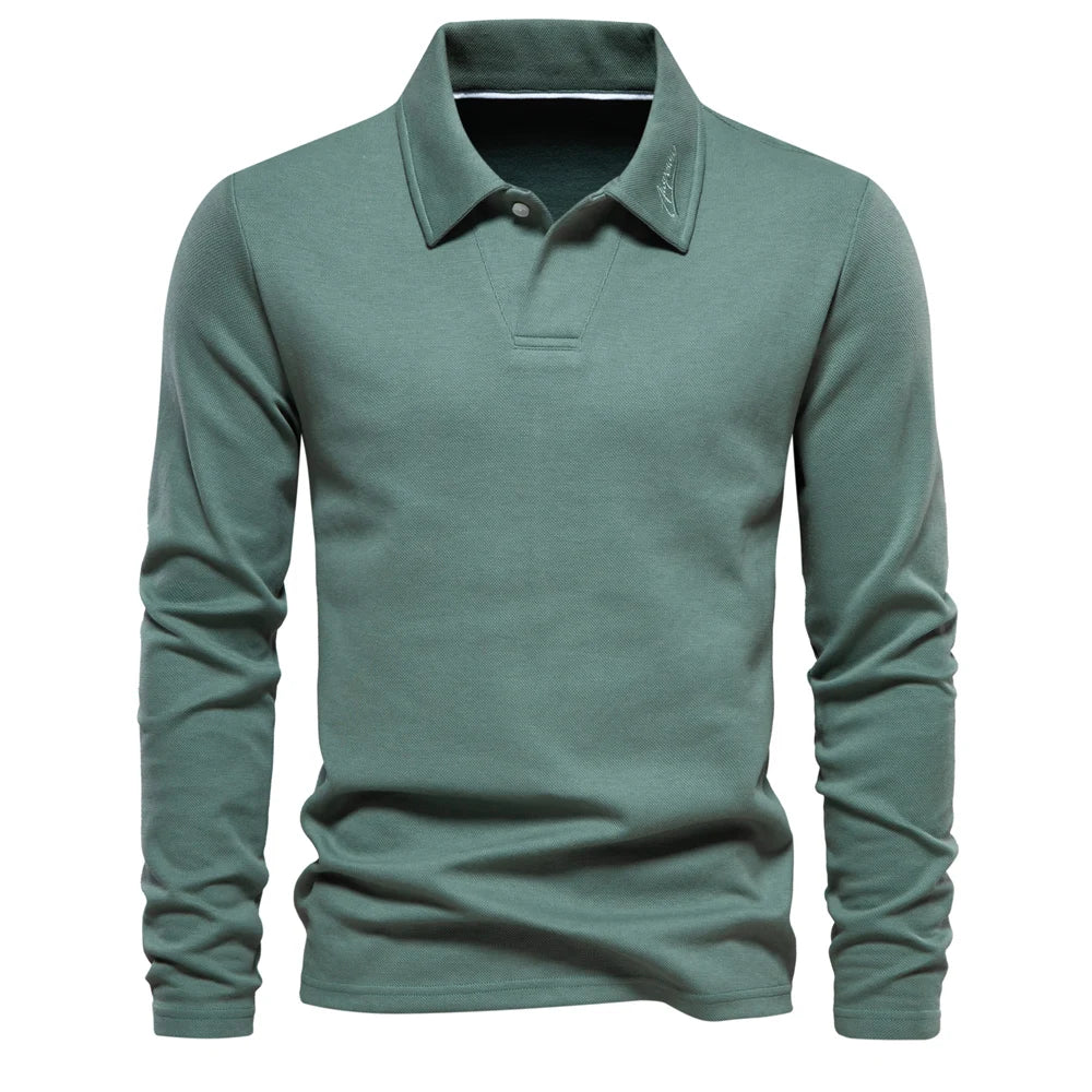 Neck Turn Mens Casual Polo Shirt