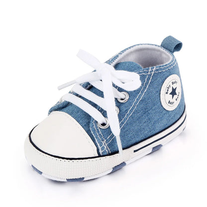 Baby Girls Boys Lightweight Non Slip Comfortable Indoor Outdoor Walking Sneakers