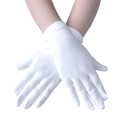 Gants respirants en satin pour femmes avec protection solaire
