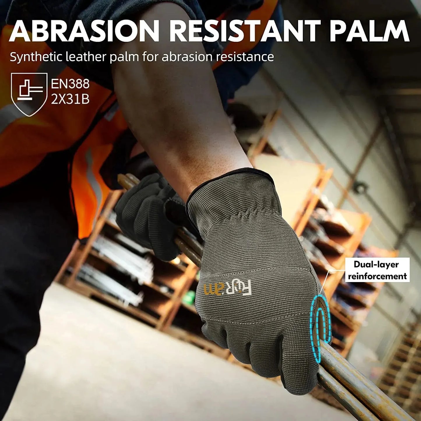 High Performance Work Gloves – Breathable & Touch Screen