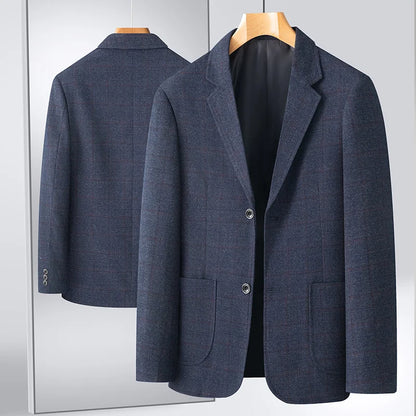 New British Style Blazer- Four Seasons Casual Wear
