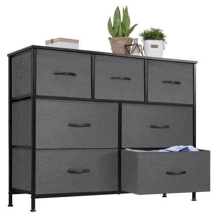 Schlafzimmer 7 Stoffschubladen Organizer Lagerung - Schrank Kommode Kleidung Wohnzimmer Vitrine von Möbeln