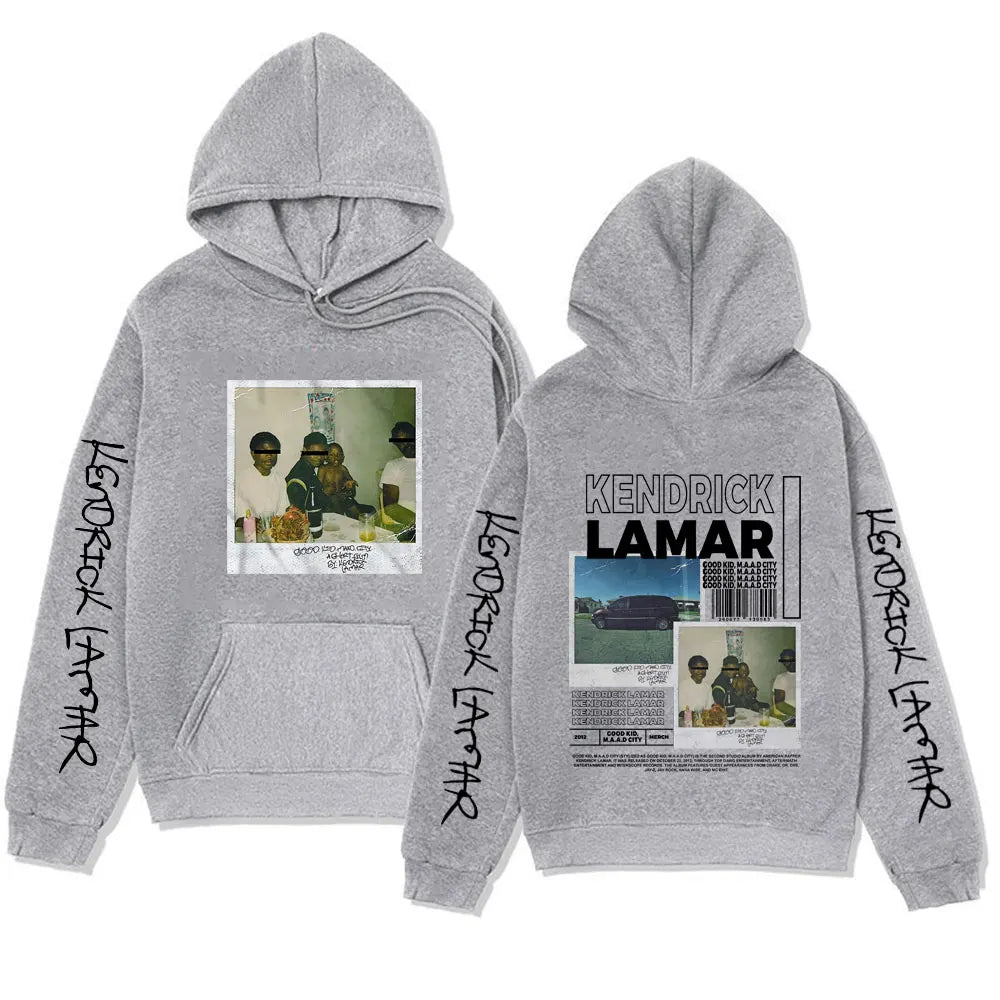 Sweat à capuche surdimensionné Good Kid de Kendrick Lamar