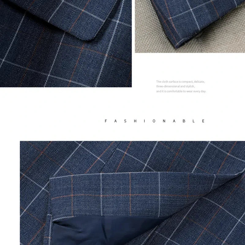 Hochwertige Blazer-Anzughose im britischen Stil für Damen