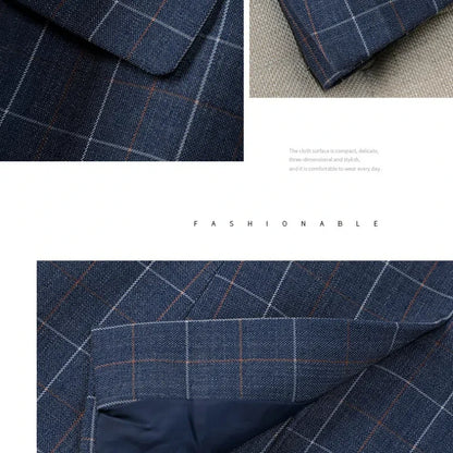 Hochwertige Blazer-Anzughose im britischen Stil für Damen