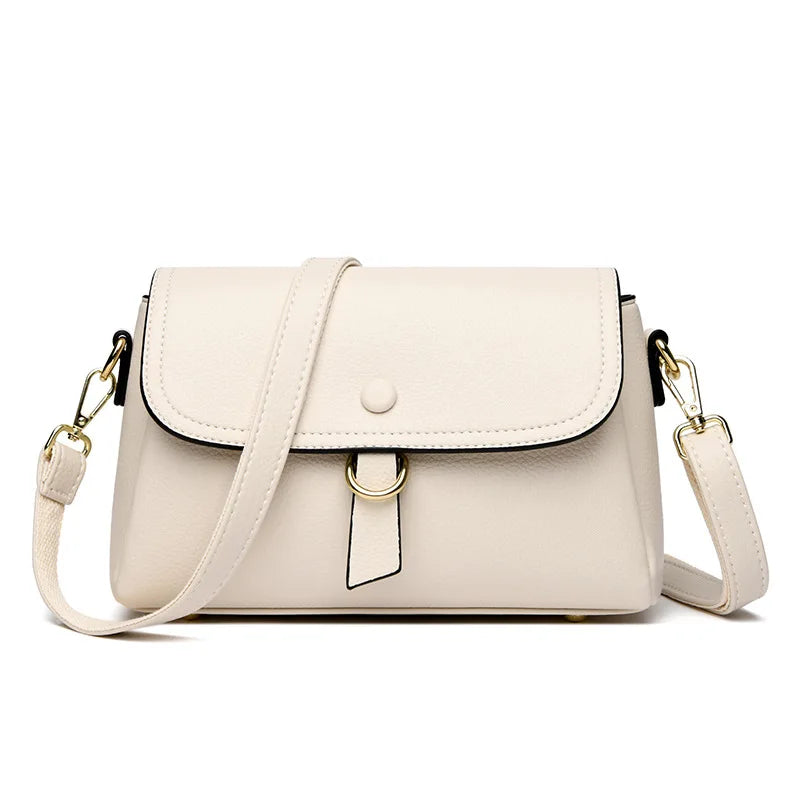 Sac bandoulière uni pour femme