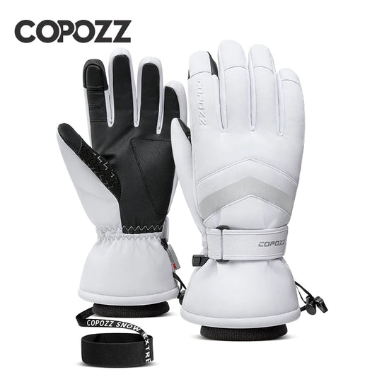 COPOZZ Winter Ski Gloves – Windproof & Waterproof