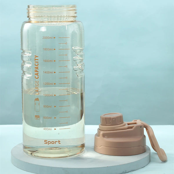 Bouteilles d'eau en plastique réutilisables pour le sport et les voyages