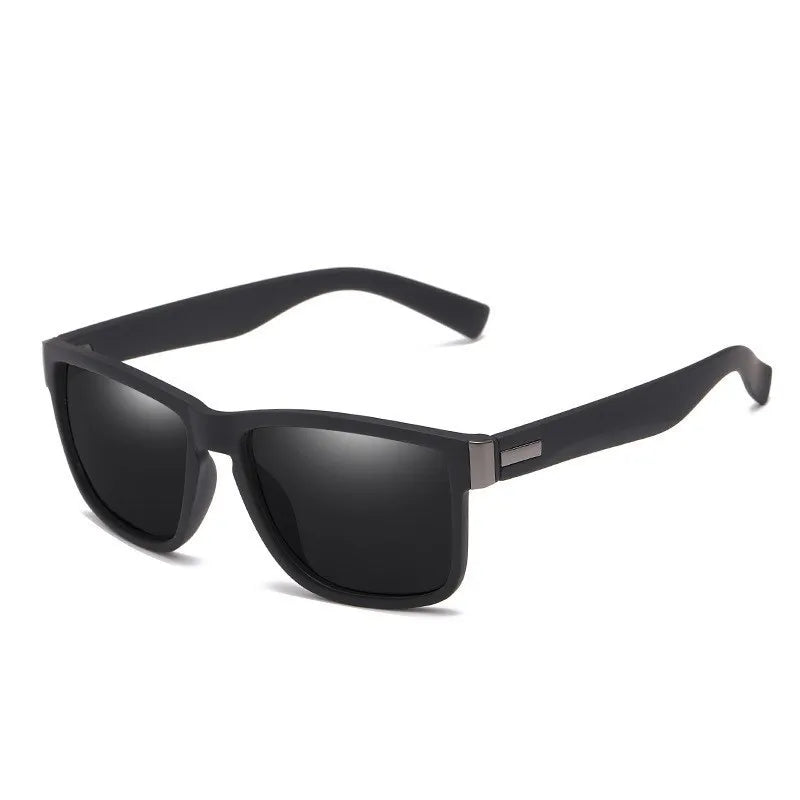 Men's Classic Square UV400 Polarized Beach Sunglasses