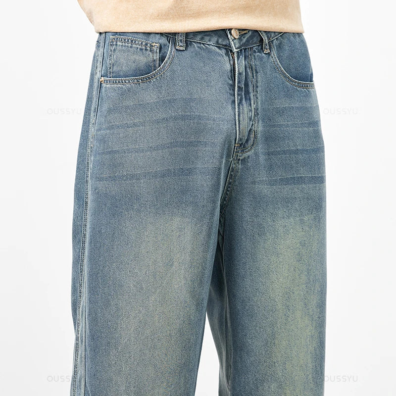 Frühling/Sommer Jeans aus weichem Lyocell mit weitem Bein