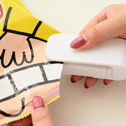 Tragbares Mini-Heißsiegelgerät – Verschluss von Lebensmittelbeuteln