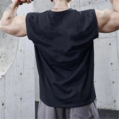 New Loose Fit Bodybuilding Tank Top for Men