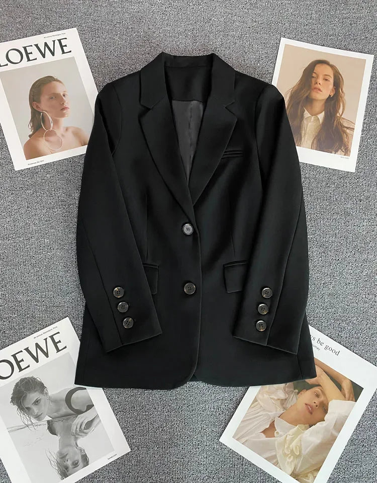 Blazer élégant pour femme de bureau printemps-été