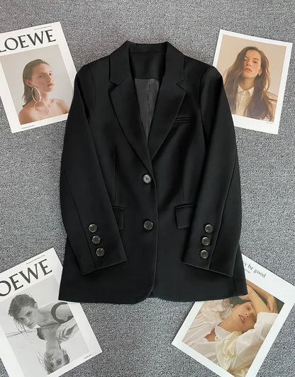 Blazer élégant pour femme de bureau printemps-été