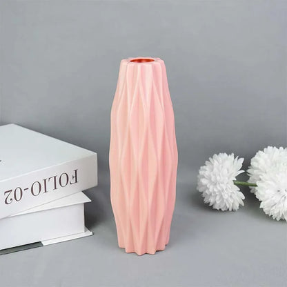 Vase à fleurs en plastique moderne Décoration de maison nordique