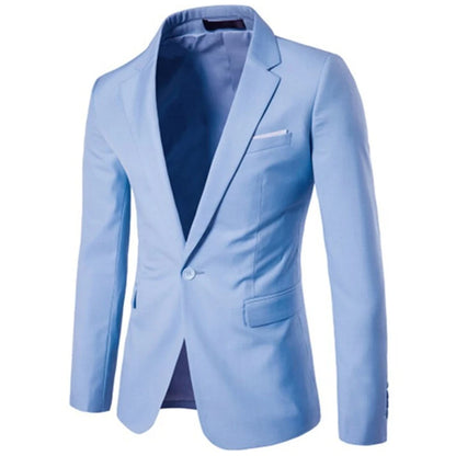Blazer de costume d'affaires de haute qualité pour hommes - 9 couleurs