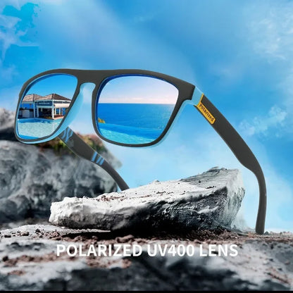 Ultra-Light Rectangular Polarized Photochromic Sunglasses