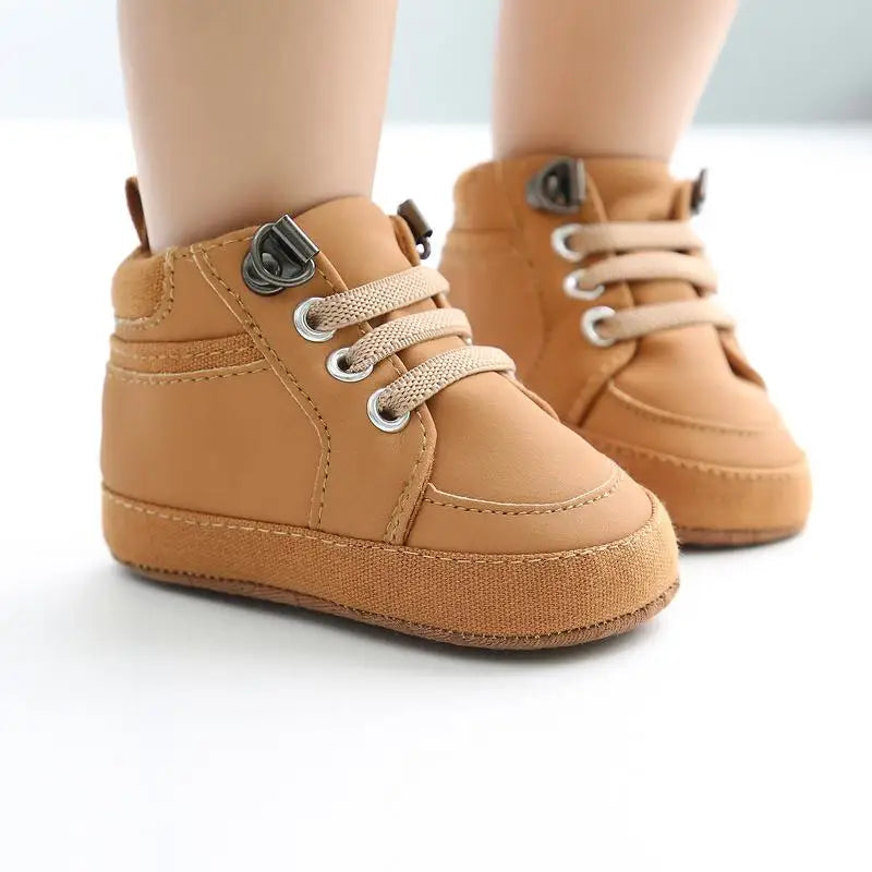 Kidsun Baby Sneakers Soft Sole High-Top