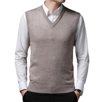 Neue Business Casual Strickweste für Herren