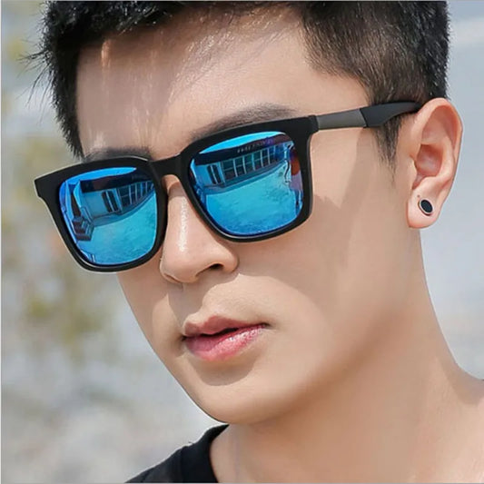 Men's Square Fashion Sunglasses Driving Eyewear