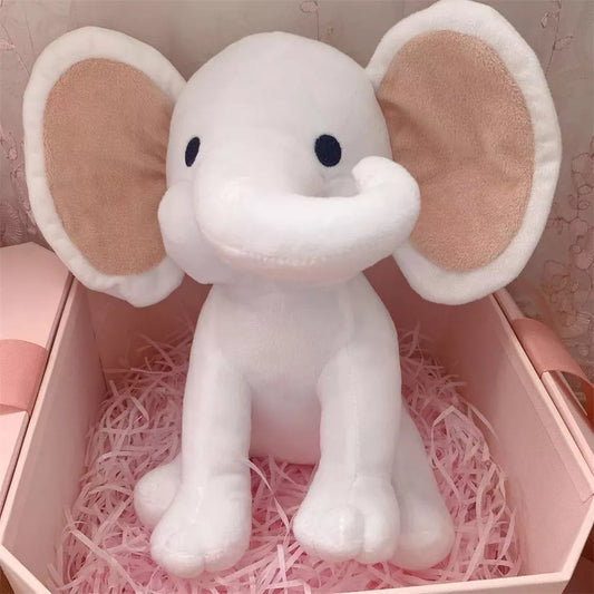 Jouets en peluche éléphant - Poupée en peluche douce pour enfants