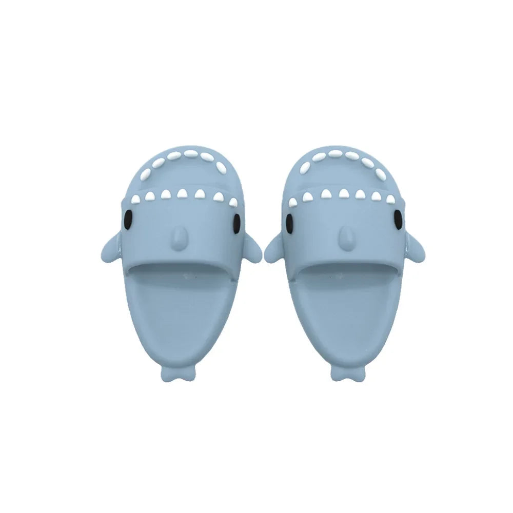 Kid's Open Toe Junior Cute Shark Slippers