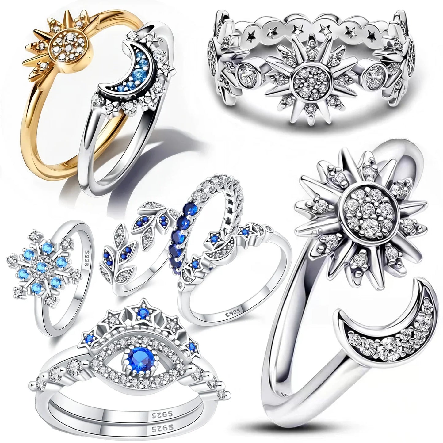 925 Sterling Silver Rings for Women