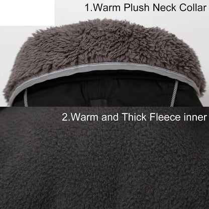 Wasserdichter reflektierender Hundemantel