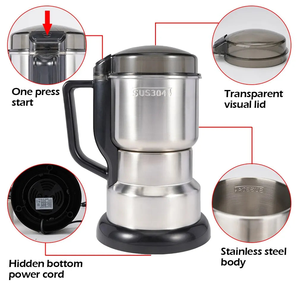 Compact Electric Coffee Beans Grinder