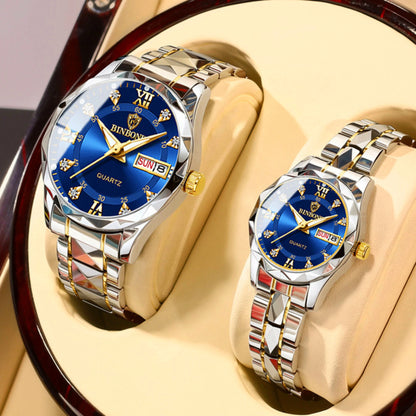 Coffret de montres étanches pour couple