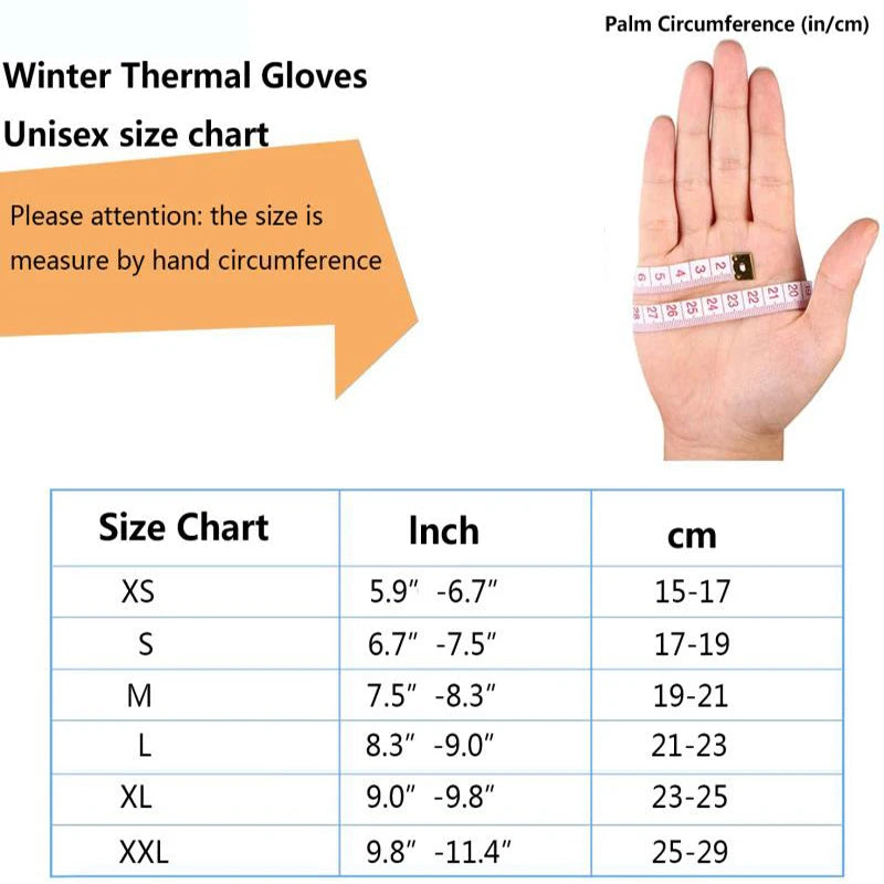 Waterproof Ski Gloves with Thinsulate Insulation