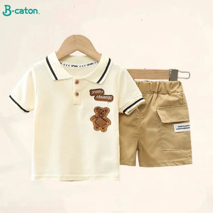 2PCS Summer T-Shirt and Shorts Set