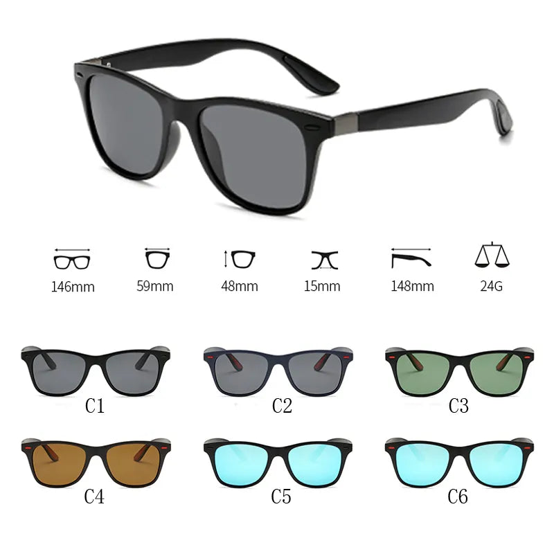 Black Shades UV400 Men & Women Sunglasses