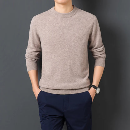 Casual Men's Long Sleeve Pullover Sweater