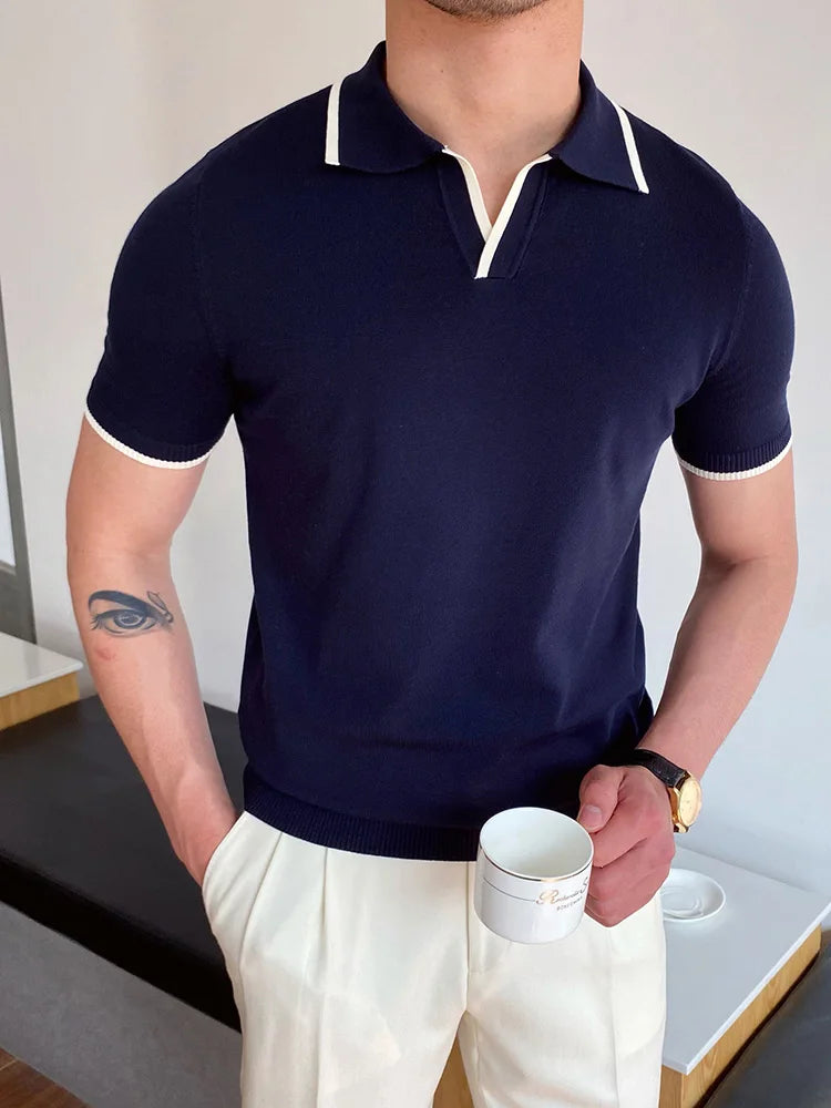 Sommermodisches Poloshirt für Herren – Kurzarm