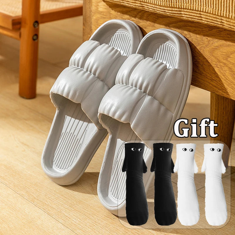 Comfortable Cloud Platform Slippers for All