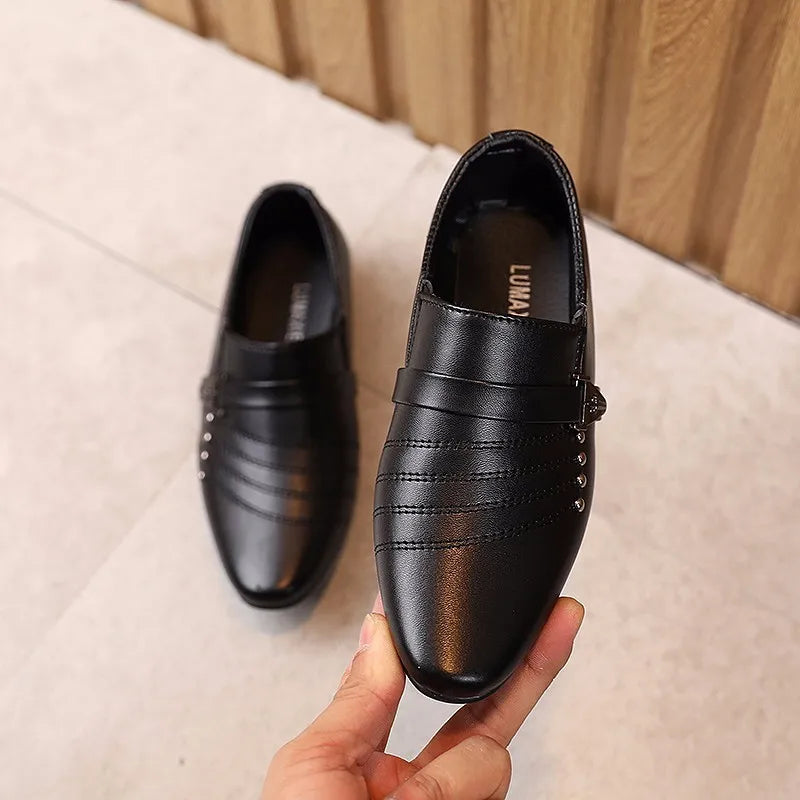 Boys Leather Dress Shoes - Boy Performance Leather Shoes