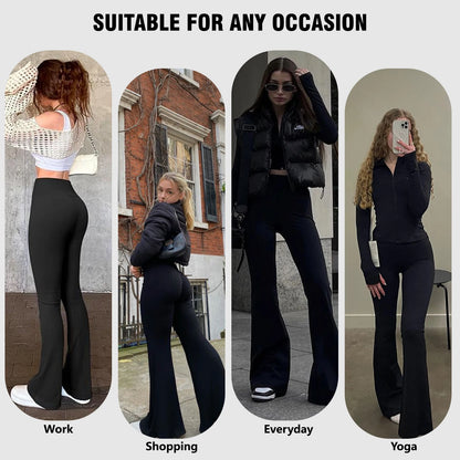 High-Waisted Flare Yoga Pants for Women