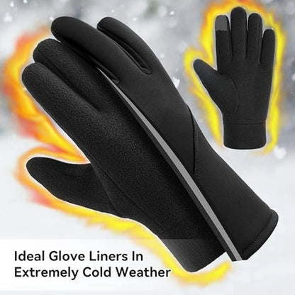Warme Thermo-Touchscreen-Handschuhe aus Polarfleece für kaltes Wetter