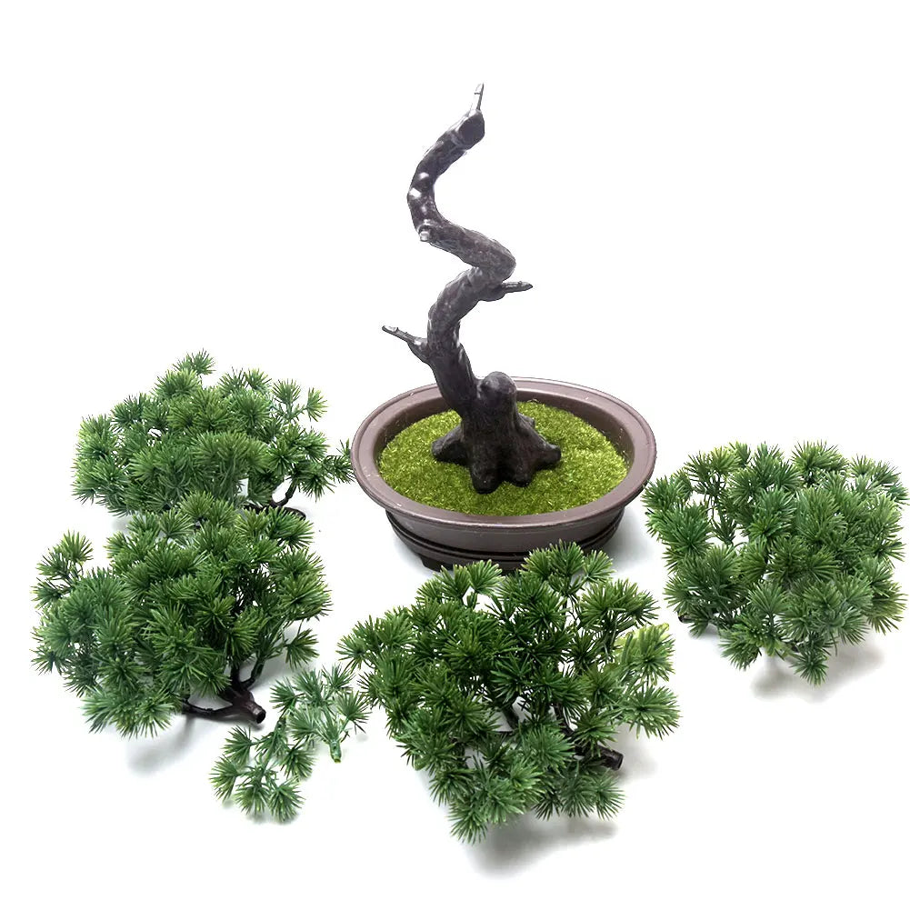 Artificial Pine Tree Potted Plant for Home and Office Decor