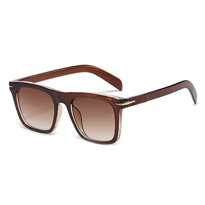 Men/Women's Stylish Eyewear for Sports and Cycling Vintage Square Sunglasses