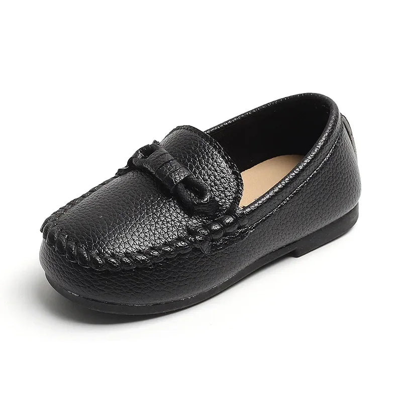 Kids Leather Casual Flats Sneakers Loafers