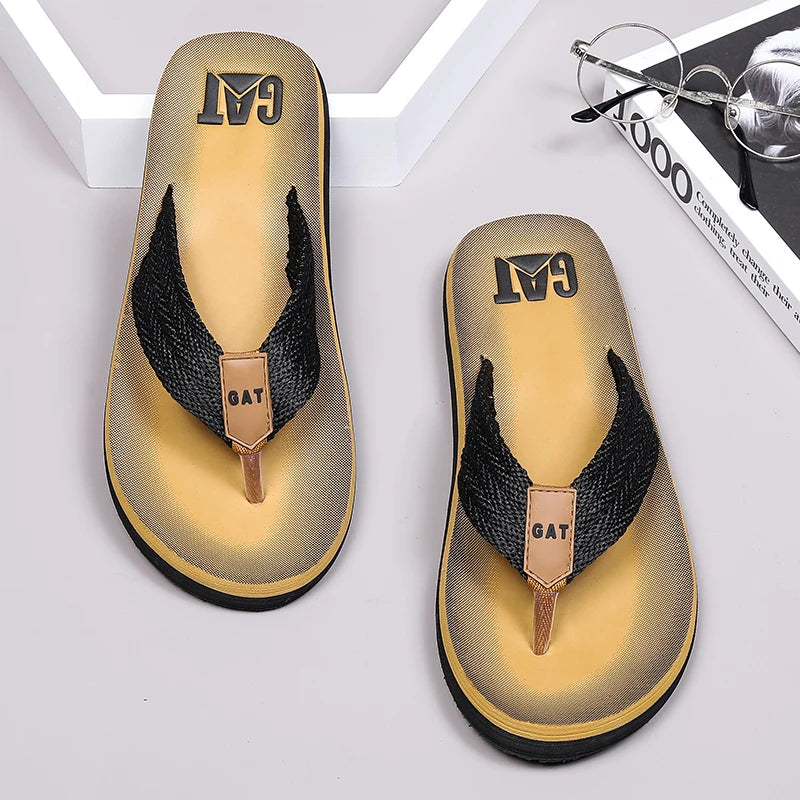 outdoor casual beach  breathable lightweight soft-soled slippers