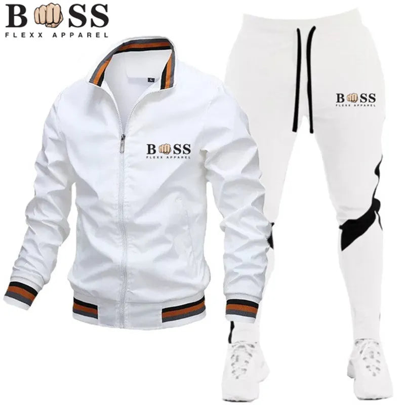 BSS FLEXX Trainingsanzug für Herren: Sweatshirt und Jogginghose